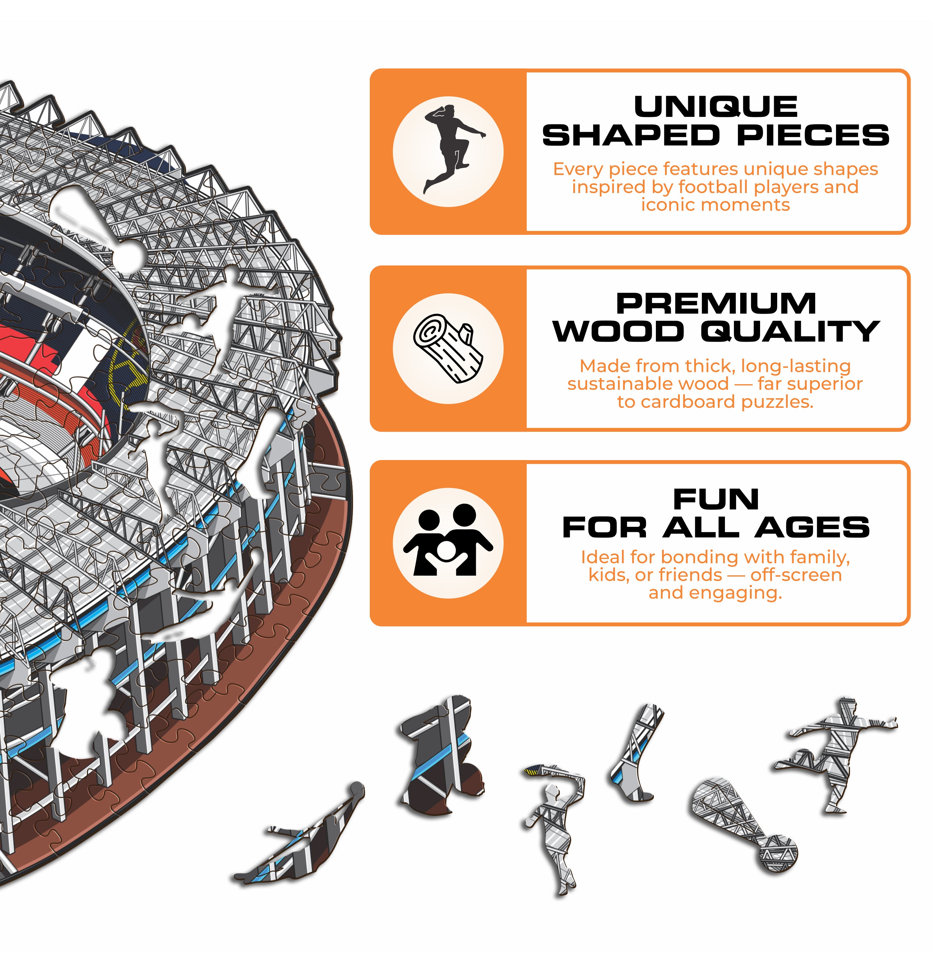 Club América® Stadium - Wooden Puzzle