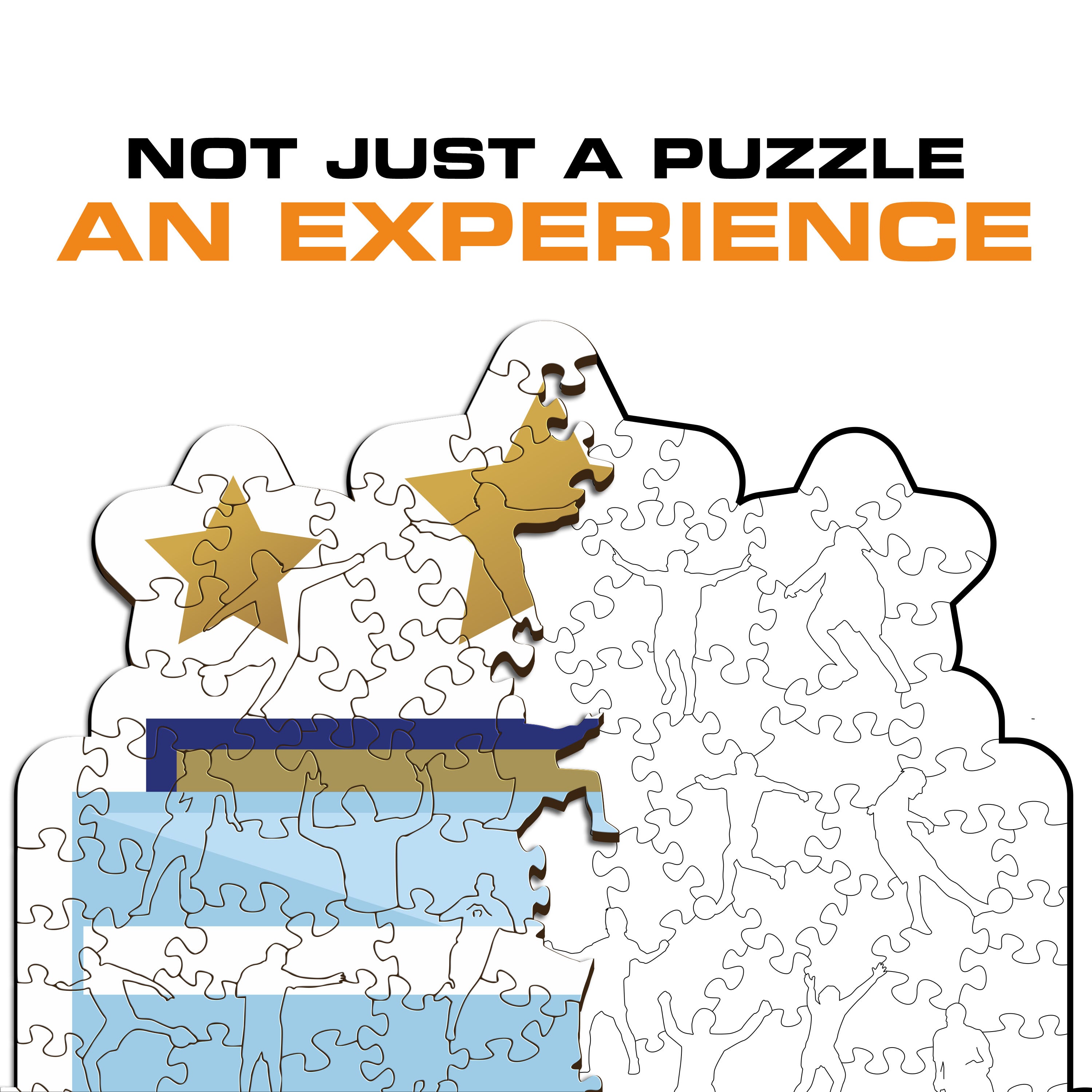 Argentina® Logo - Wooden Puzzle