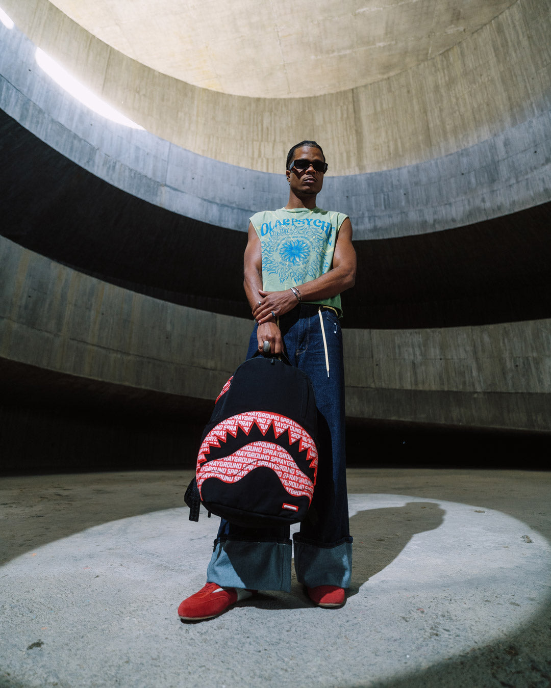 CHOMP AND STOMP DLX COTTON BACKPACK