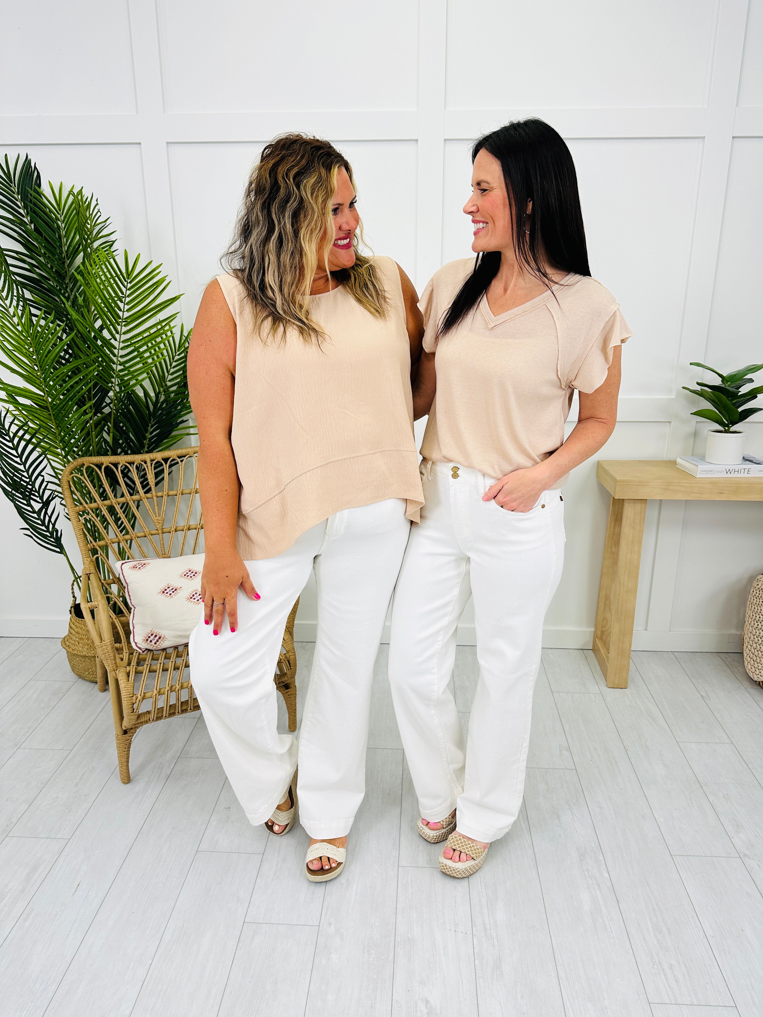 Judy Blue Anything But Ordinary Wide Leg Jeans