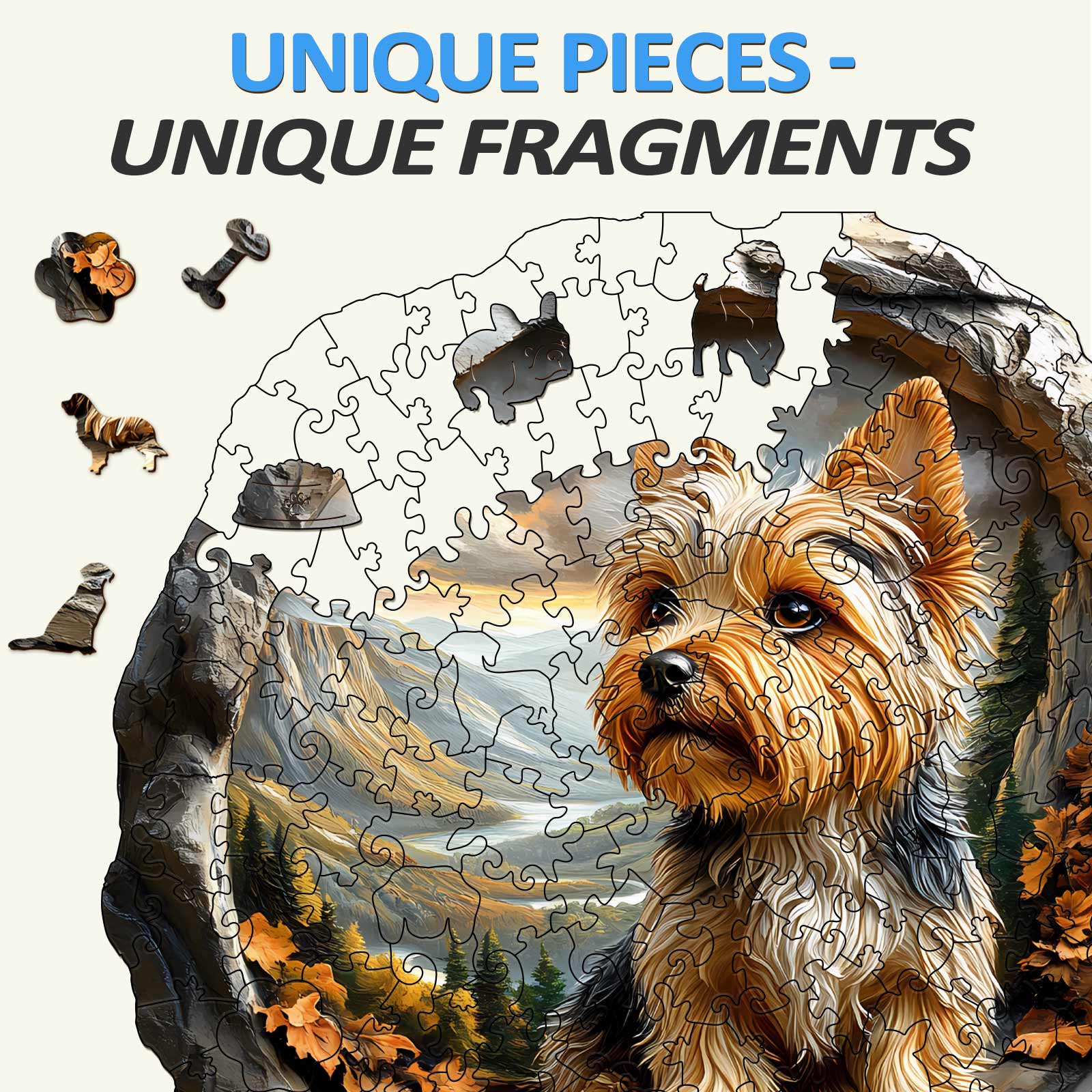 Yorkshire Wooden Jigsaw Puzzle