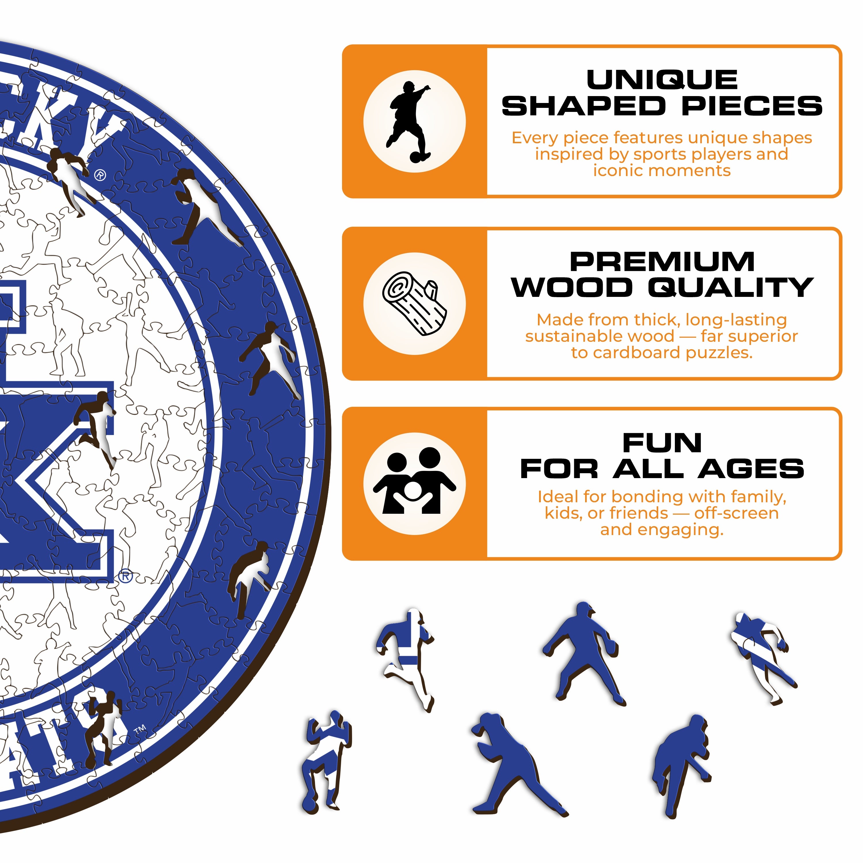 University of Kentucky - Wooden Puzzle