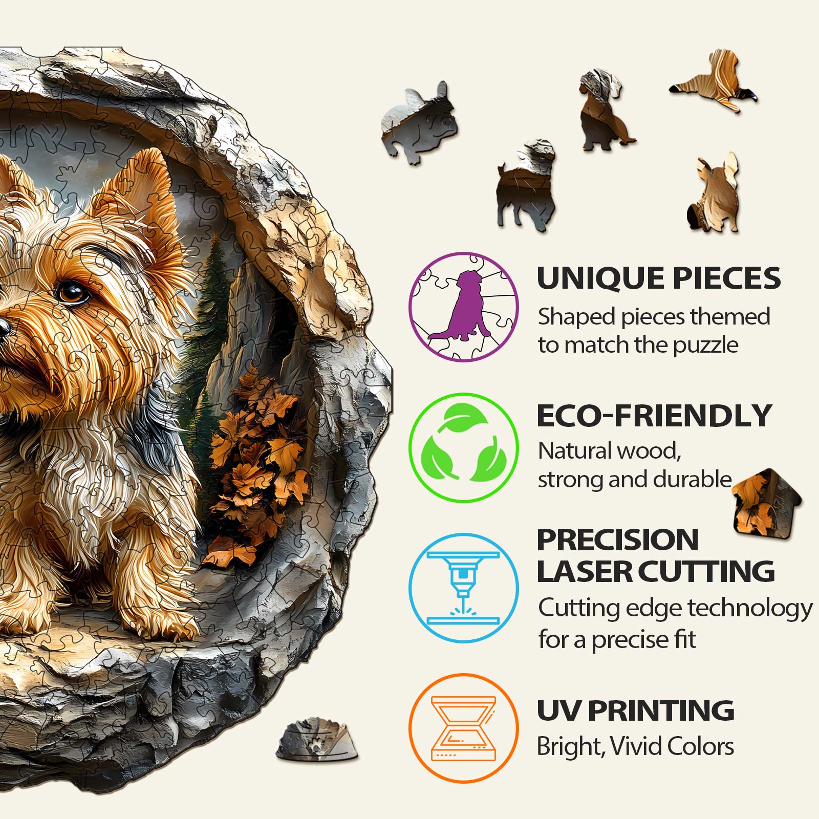 Yorkshire Wooden Jigsaw Puzzle