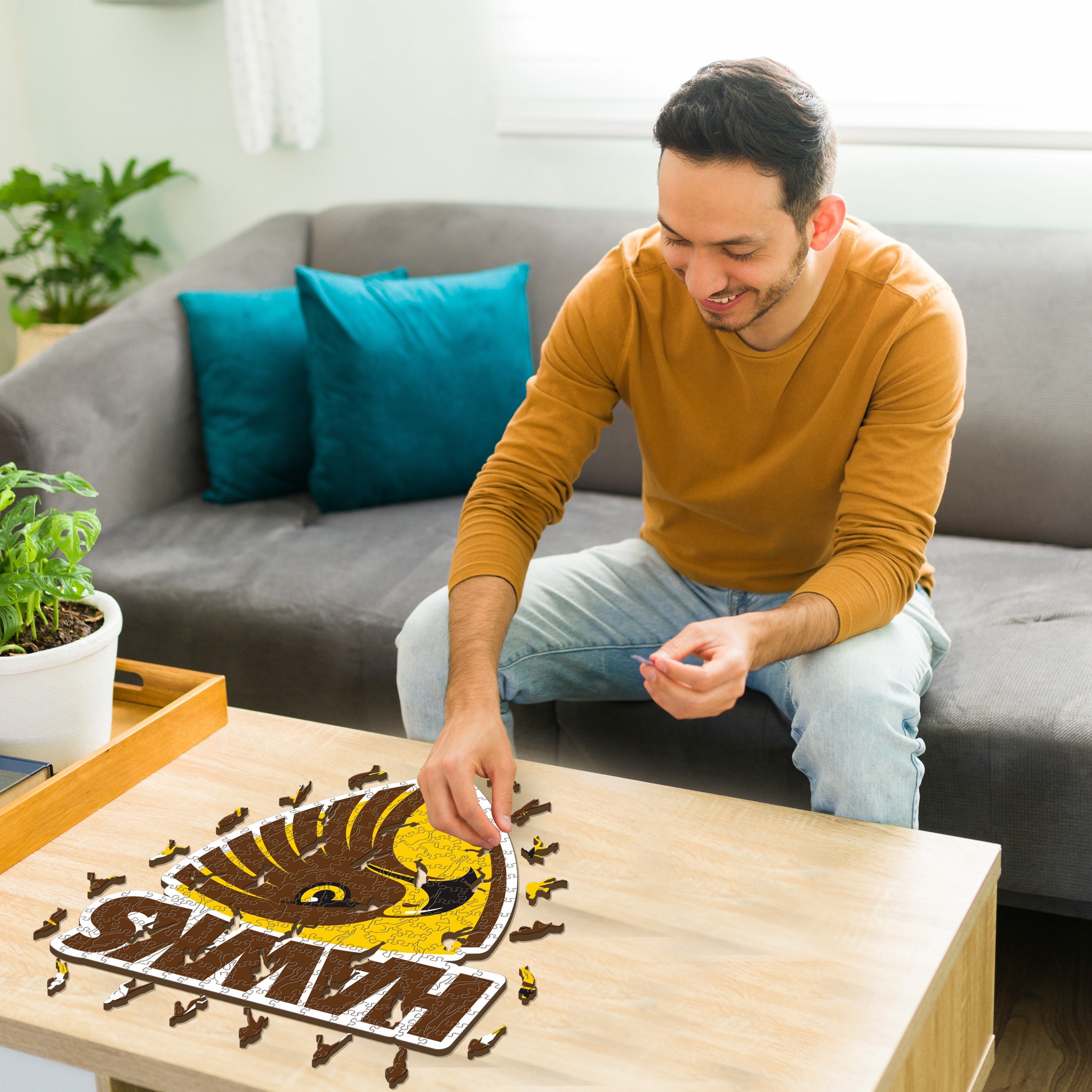 Hawthorn Hawks FC Logo - Wooden Puzzle