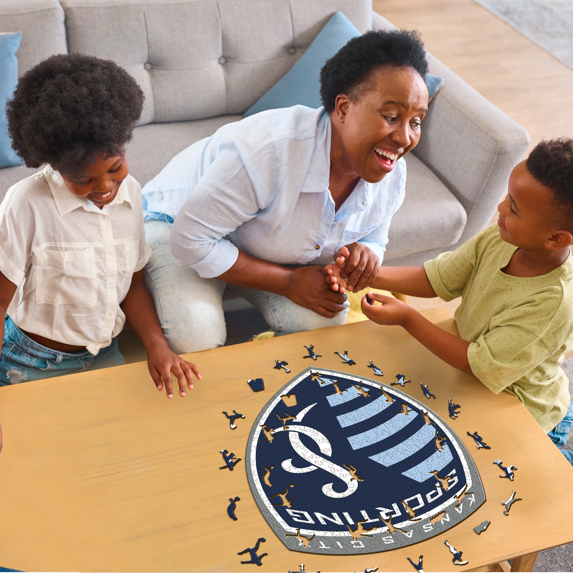 Sporting Kansas City® Logo - Wooden Puzzle