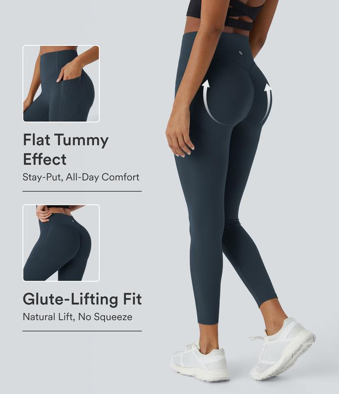 SculptLift High‑Waist Shaping Leggings with Pockets