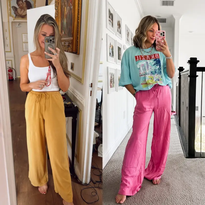 🔥🔥2026 Palazzo Pants for Women - Beach to Street Wide Leg + Pockets