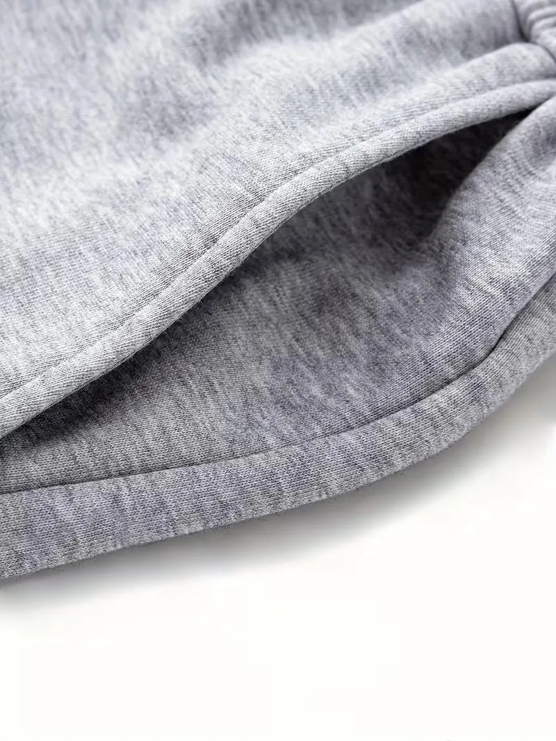 Men's Casual Jogger Pants - Straight-leg loose fit, elastic waistband with drawstring, side pockets