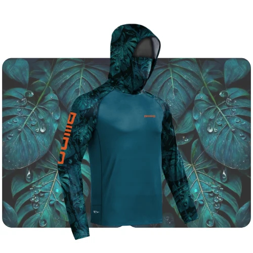 Men's UPF 100+ Performance Cooling Hoodie with Gaiter