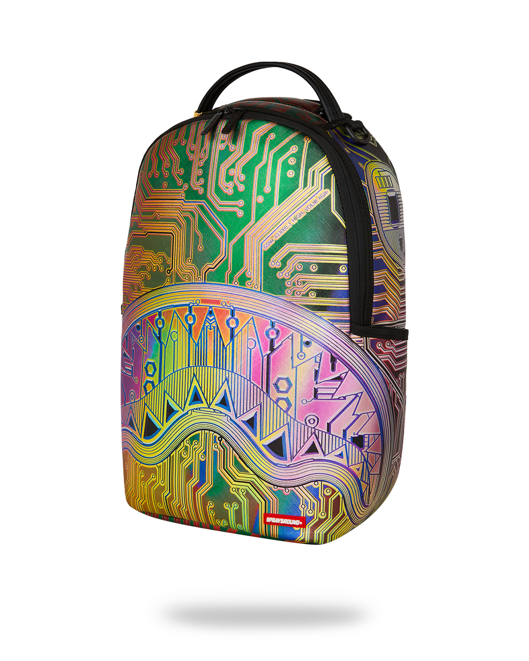 CIRCUIT BOARD MAGNETIC GRID BACKPACK