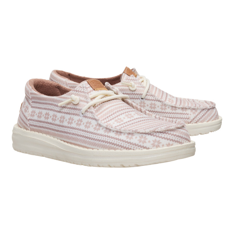 Wendy Nordic Sweater - Egret/Multi