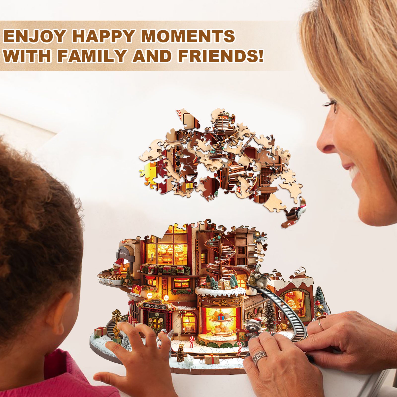 Coffee Workshop Wooden Jigsaw Puzzle