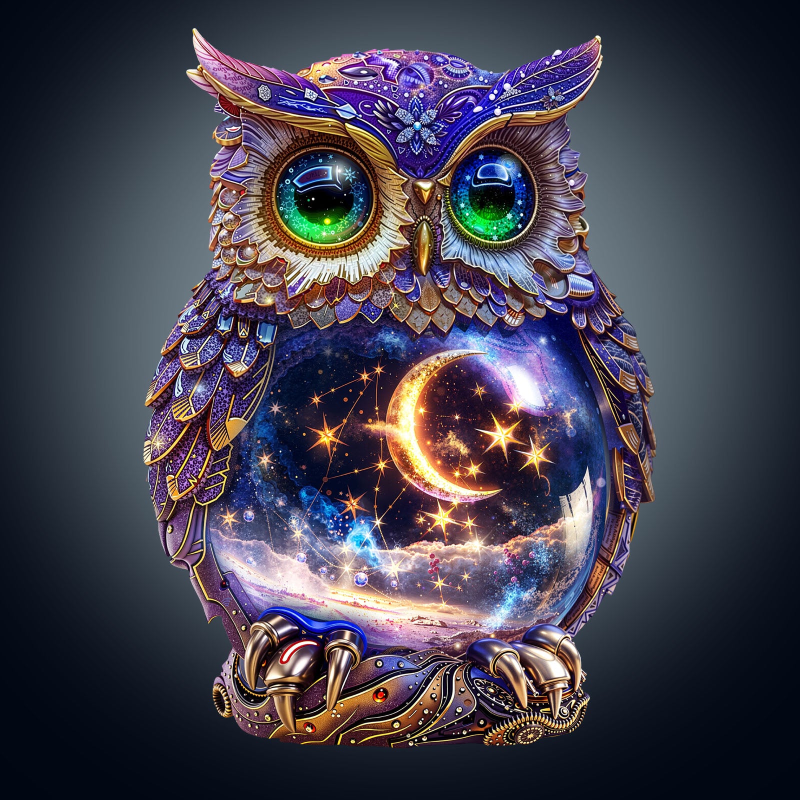 Moonlit Owl Wooden Jigsaw Puzzle
