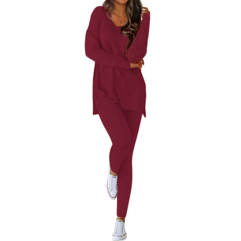 Two-Piece Sets For Women Fall Fashion 2025 Casual Lounge Matching Set