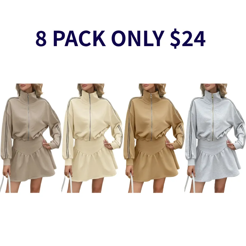 Womens 2 Piece Outfits Skirts Sets