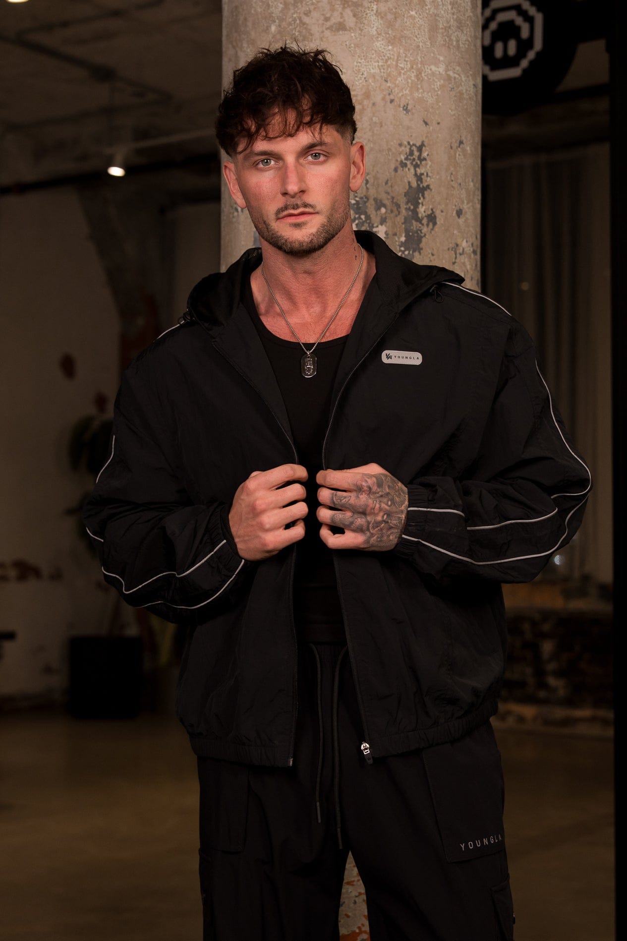 5219 - Retro Track Jacket