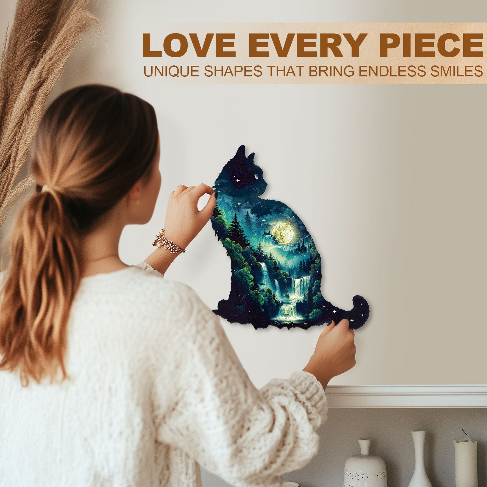 Under The Starveil Wooden Jigsaw Puzzle