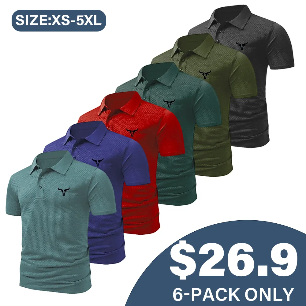 Men's high-end polo shirt