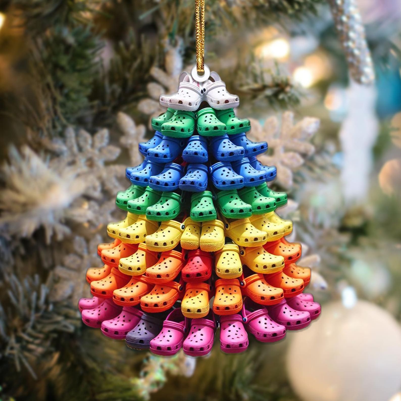 Stacking Christmas Ornaments
