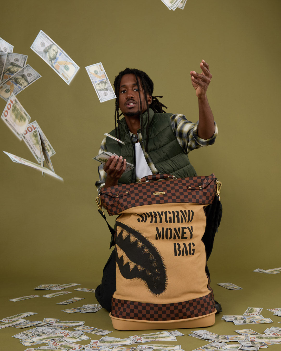 SPRAYGROUND MONEY BAG