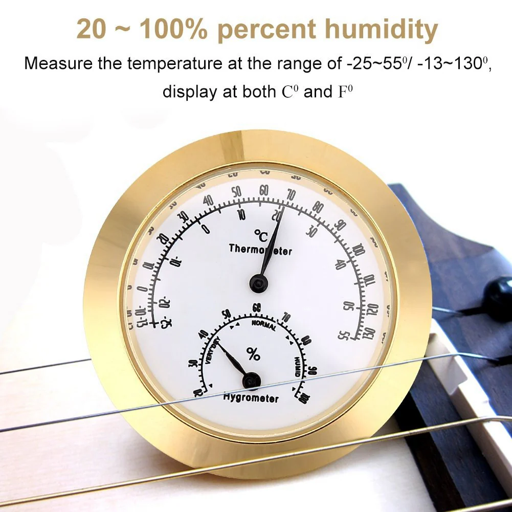 Metal Thermometer-Hygrometer