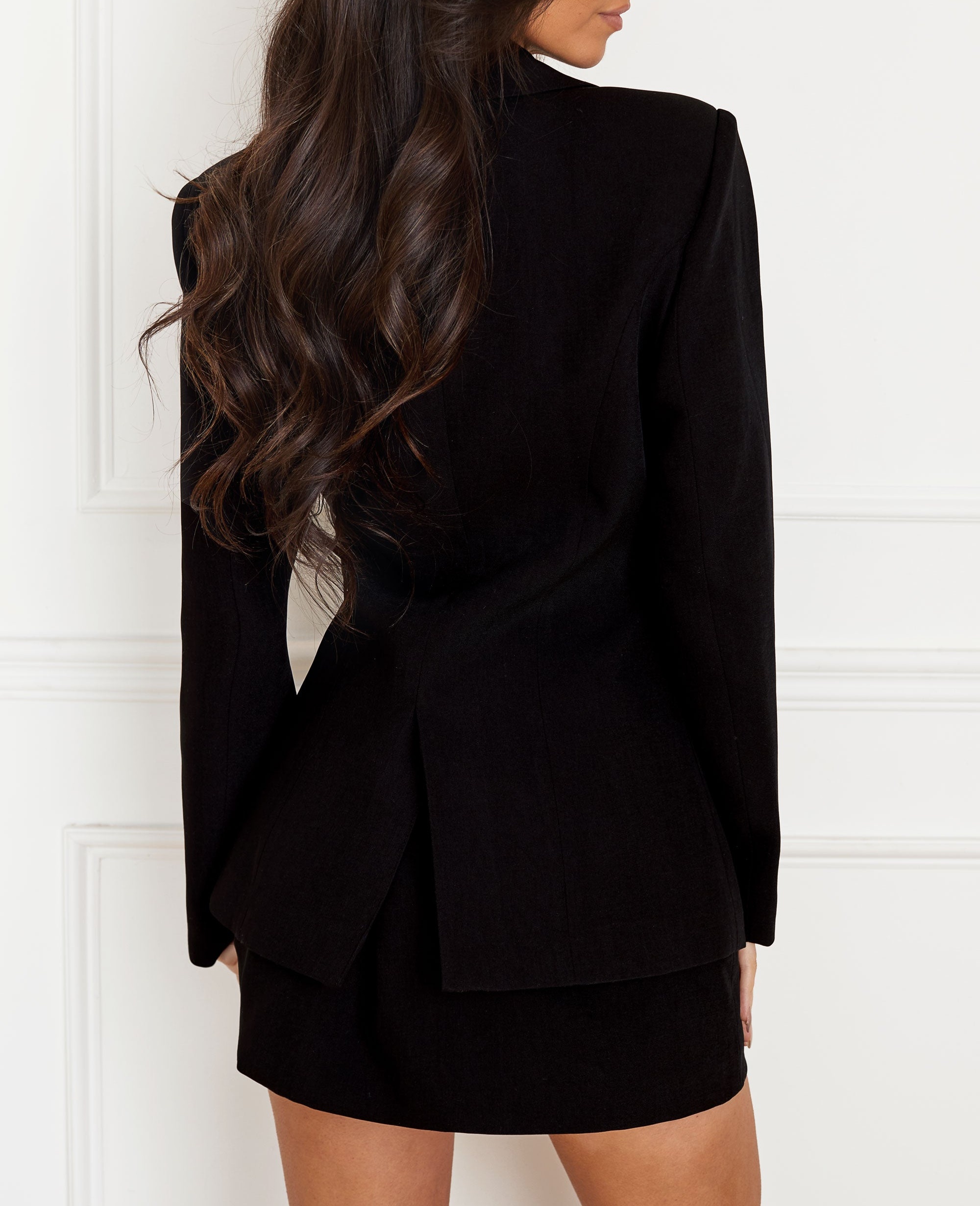 Fitted Black Blazer