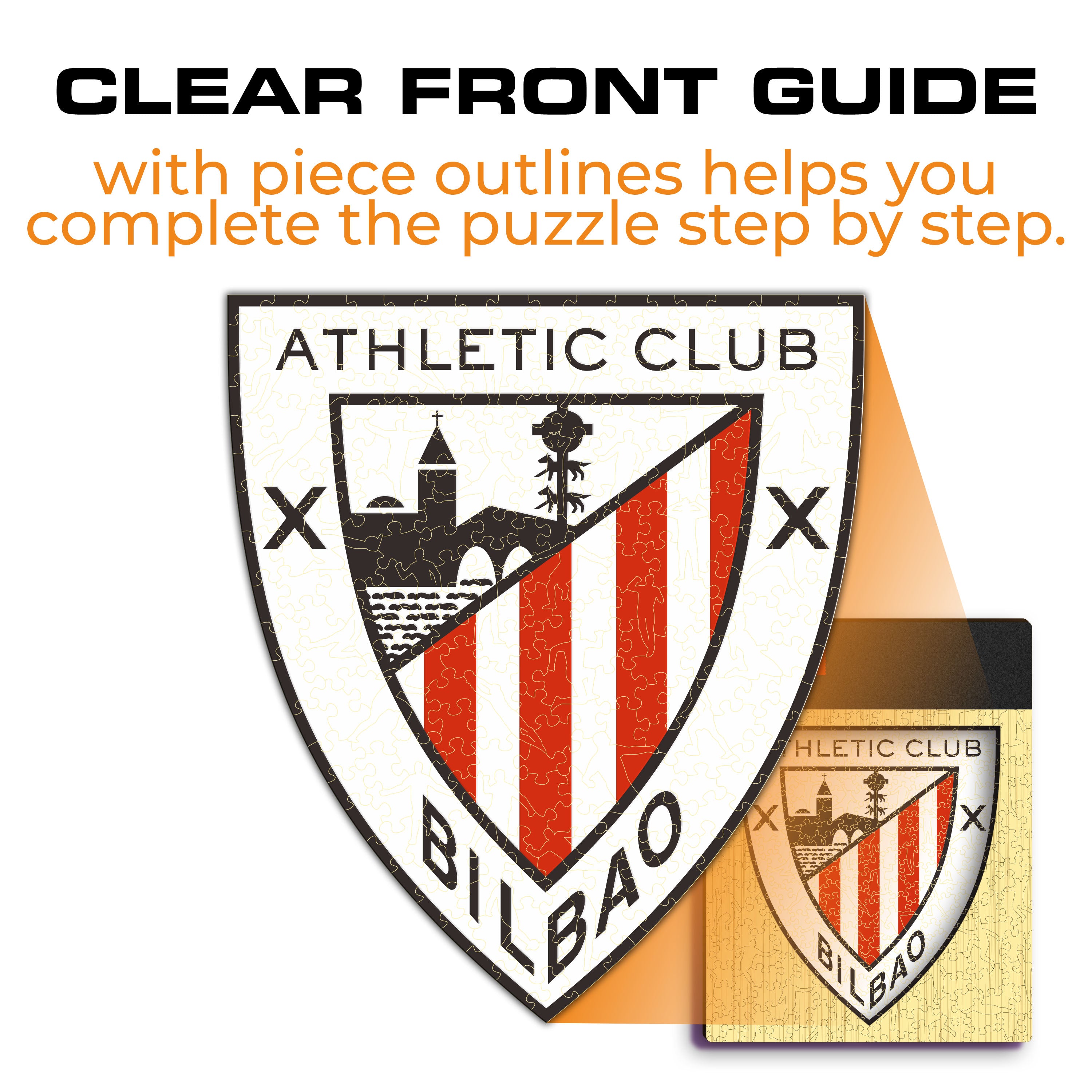Athletic Club® Logo - Wooden Puzzle