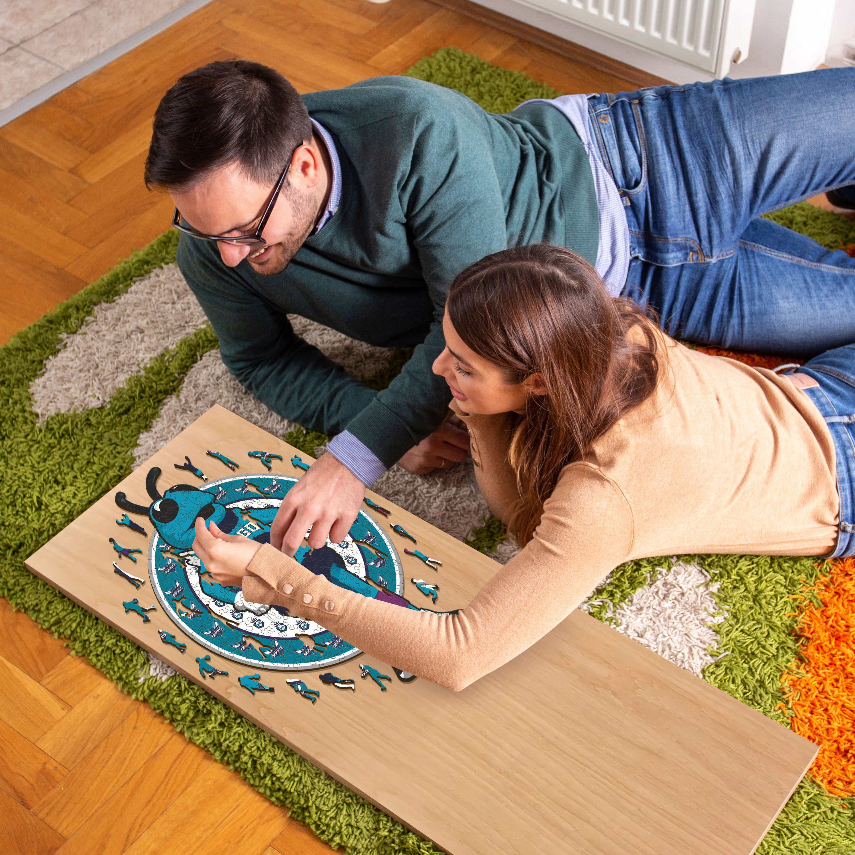 Charlotte Hornets™ Mascot - Wooden Puzzle