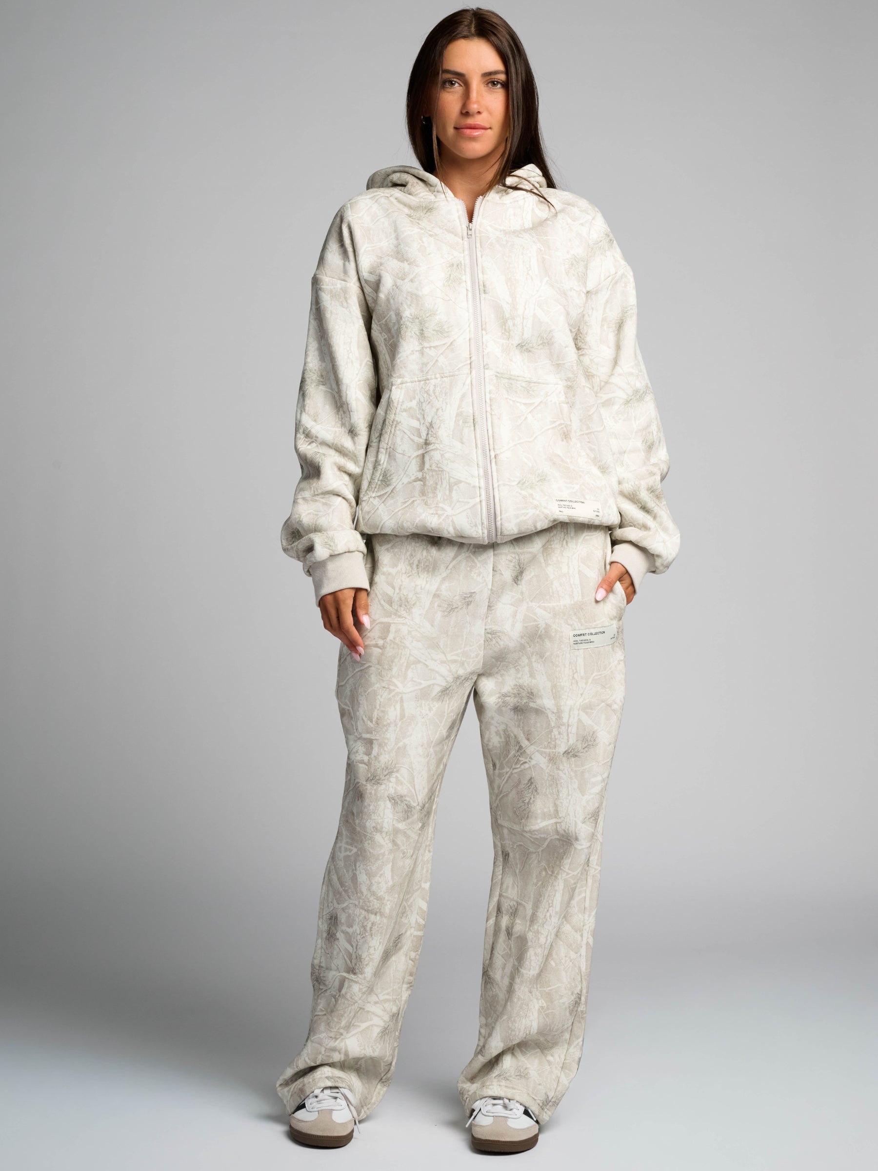 Camo Straight Leg Sweatpants