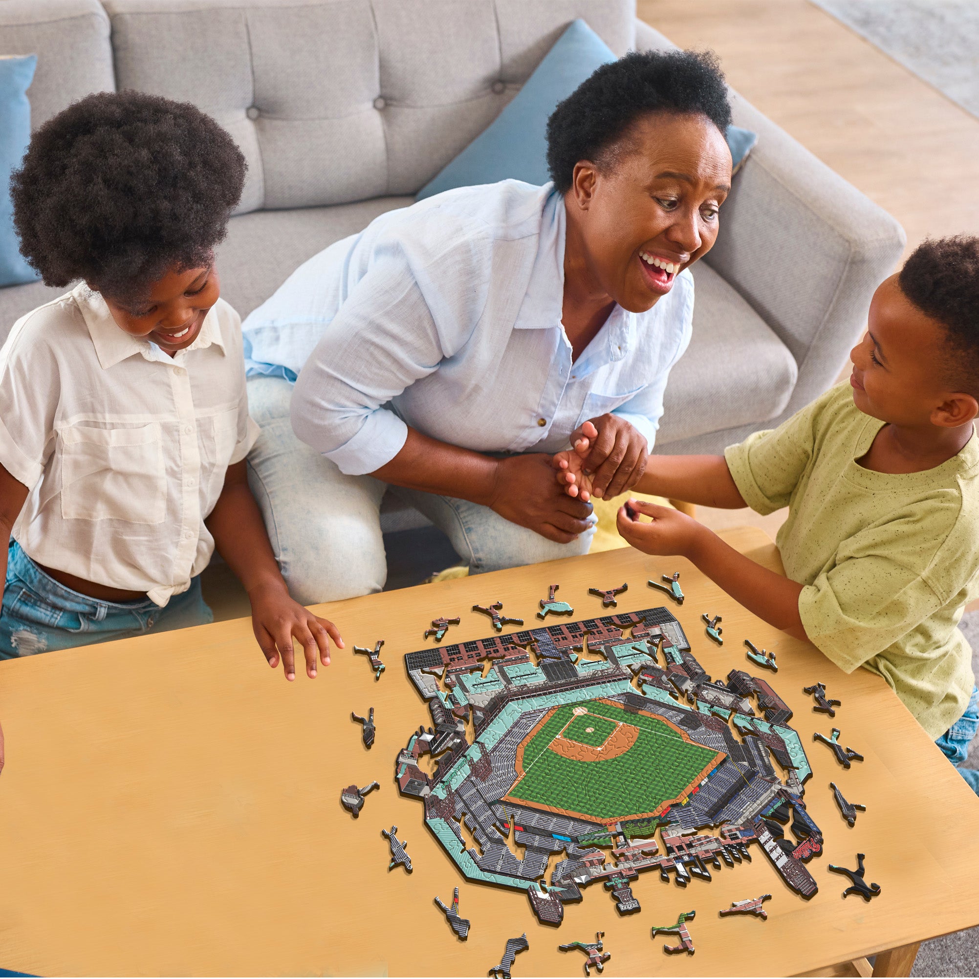 Philadelphia Phillies™ Citizens Bank Park Stadium - Wooden Puzzle