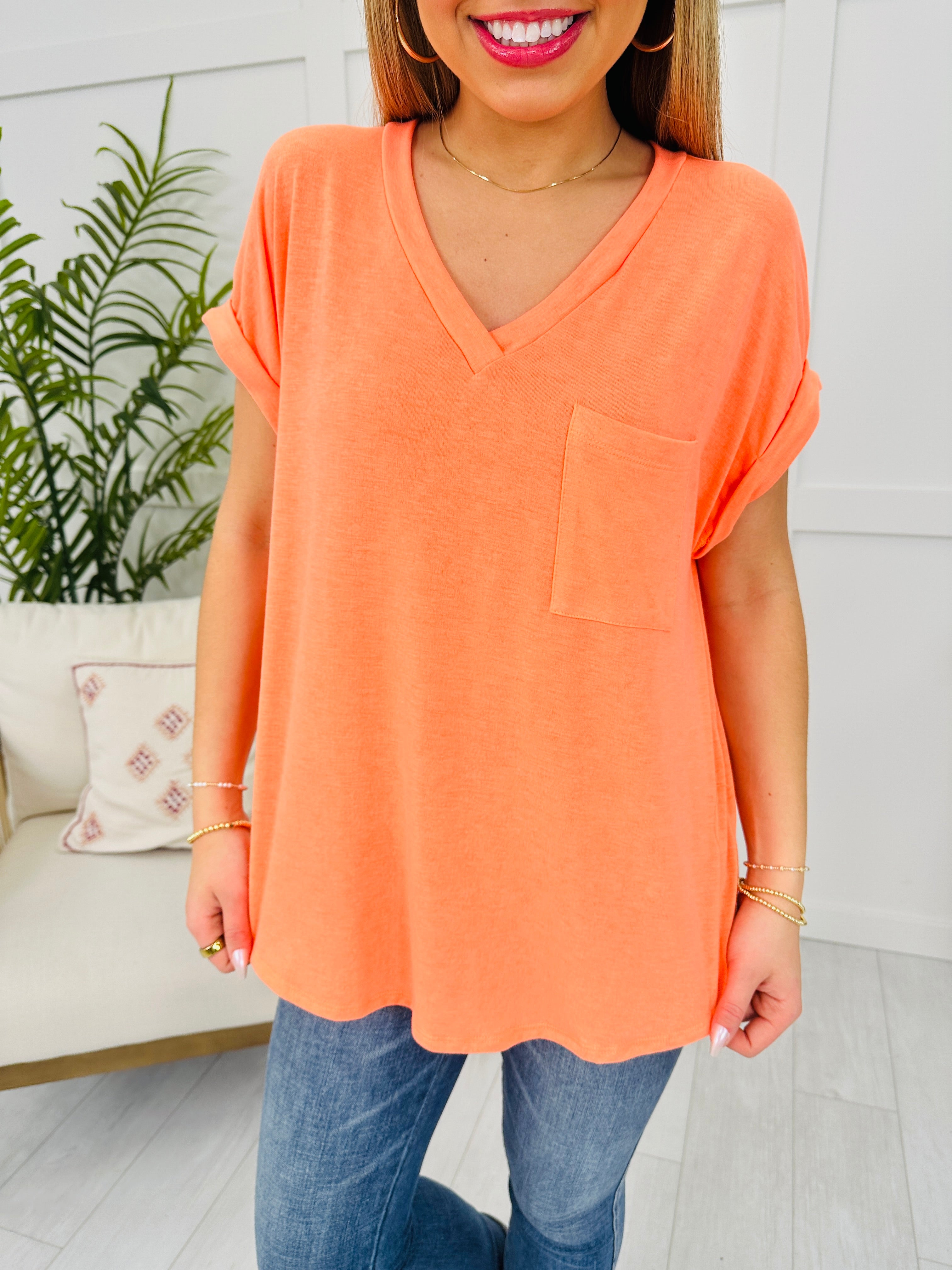 Just My Vibe Top- Multiple Colors!