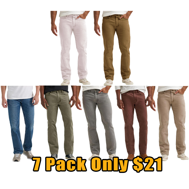Premium Straight-Fit Cotton Jeans