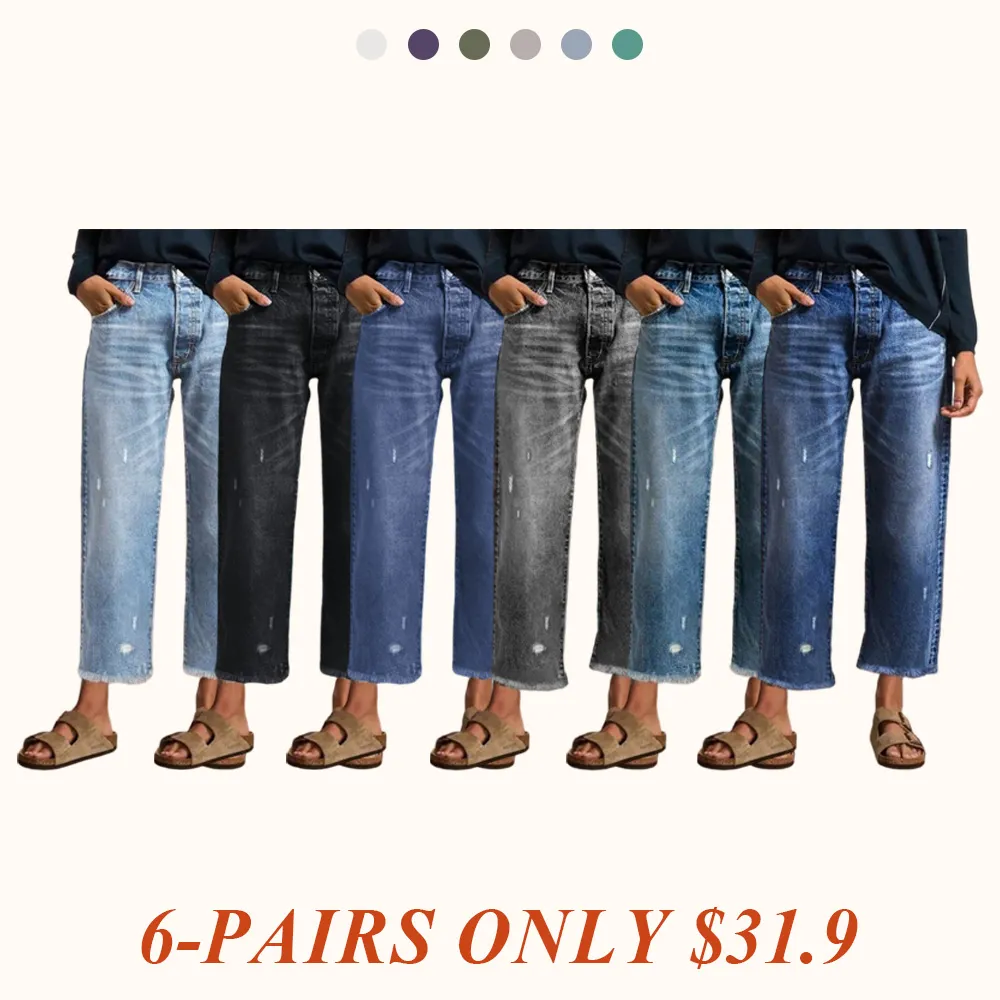 Women's Loose-Fit Denim Jeans