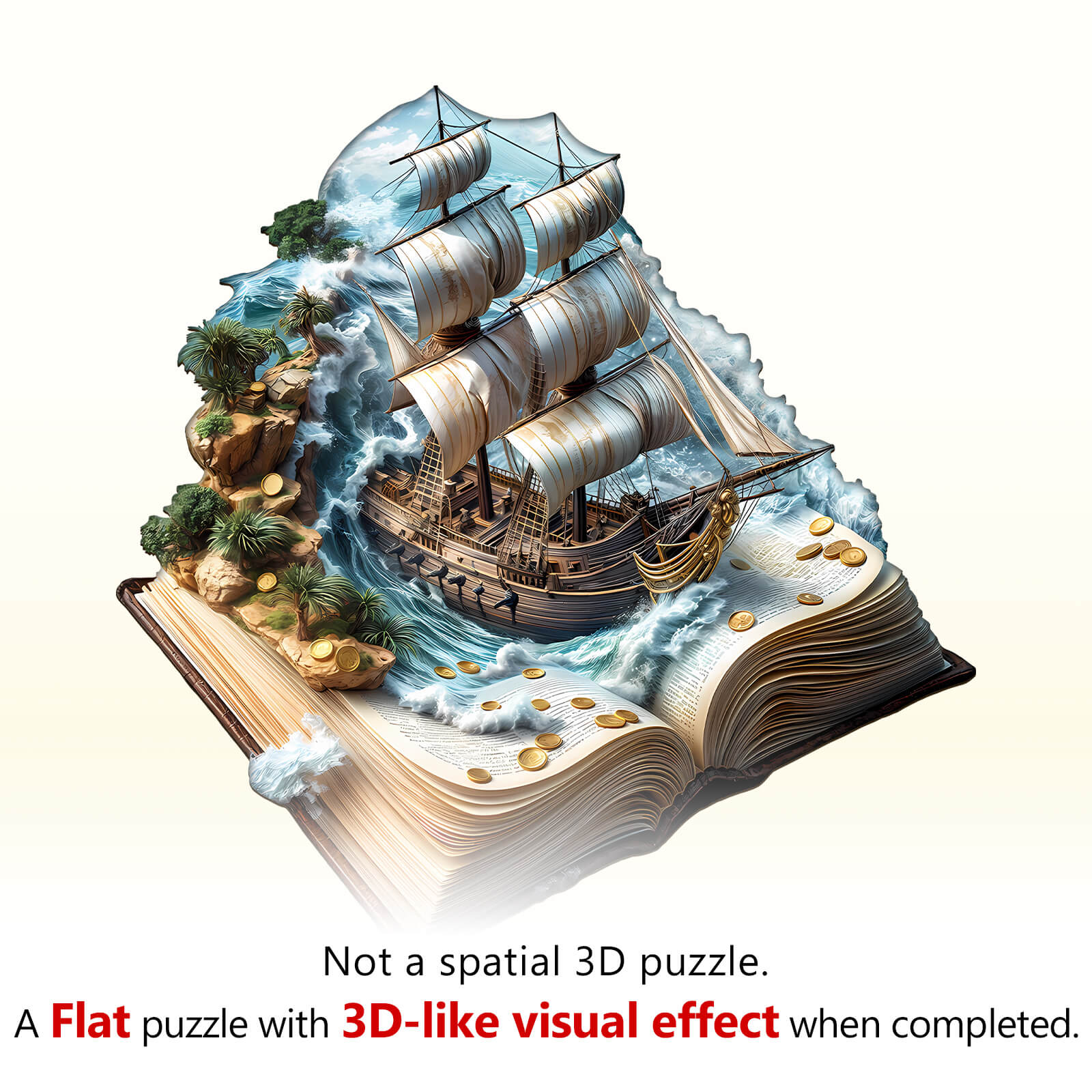 Sailing Adventure Wooden Jigsaw Puzzle