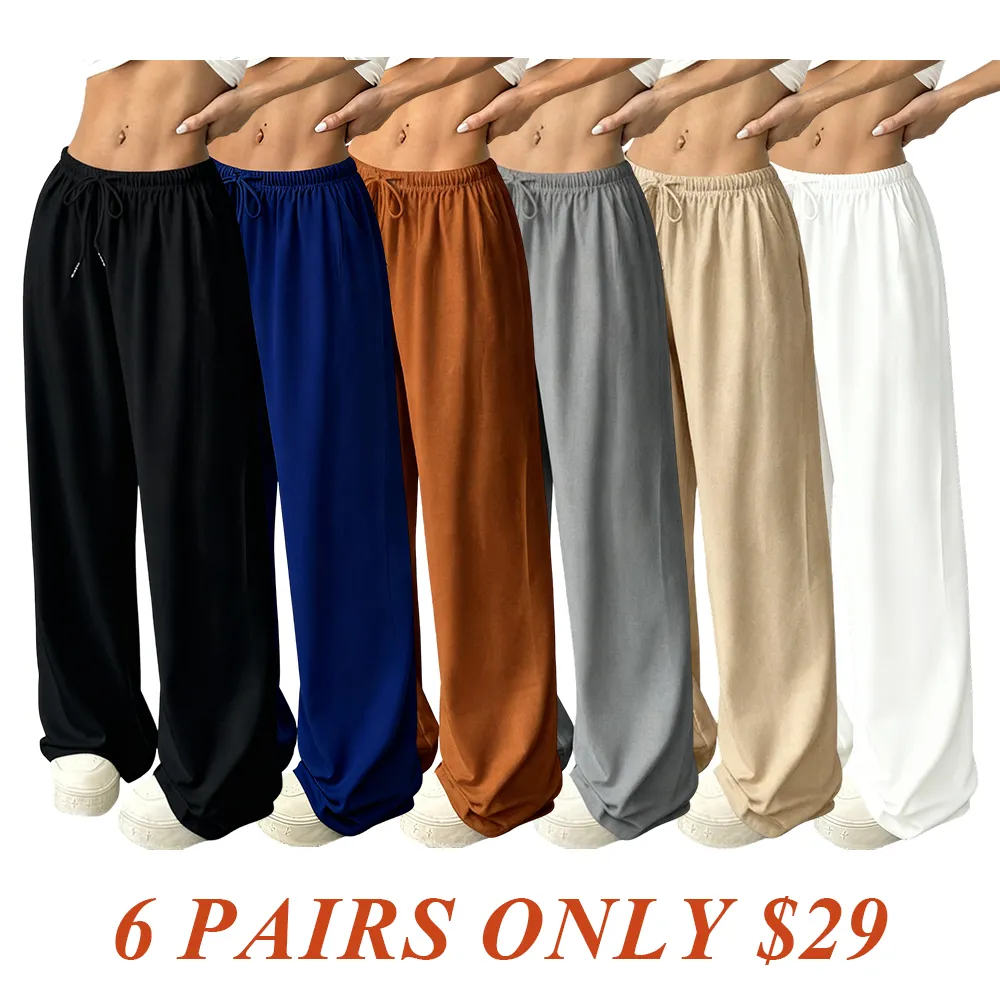Women's Casual Loose-Fit Drawstring Pants