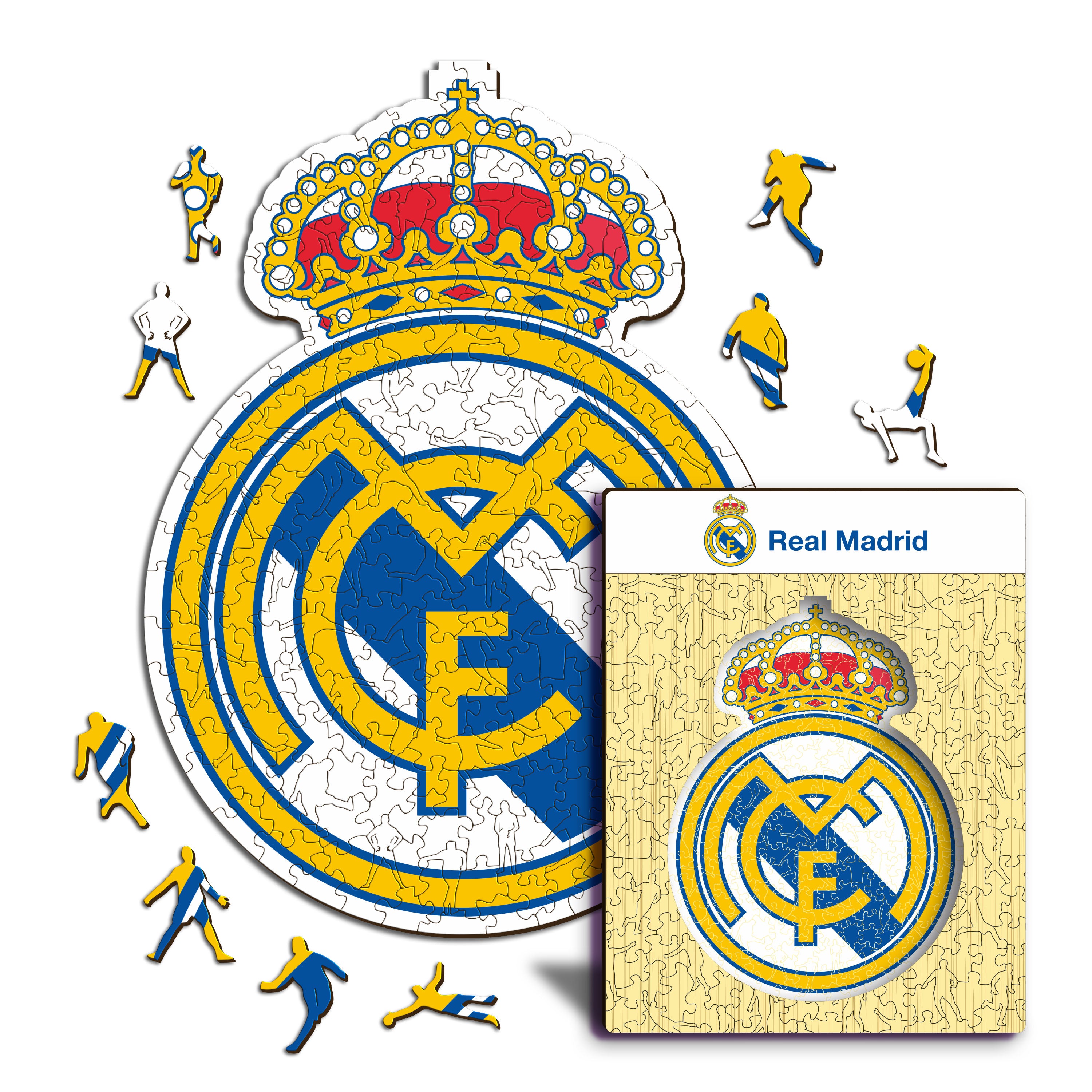 Real Madrid CF® Logo - Wooden Puzzle