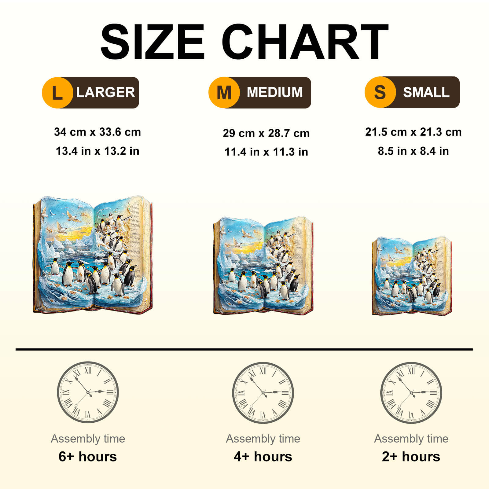 Penguin Story Wooden Jigsaw Puzzle