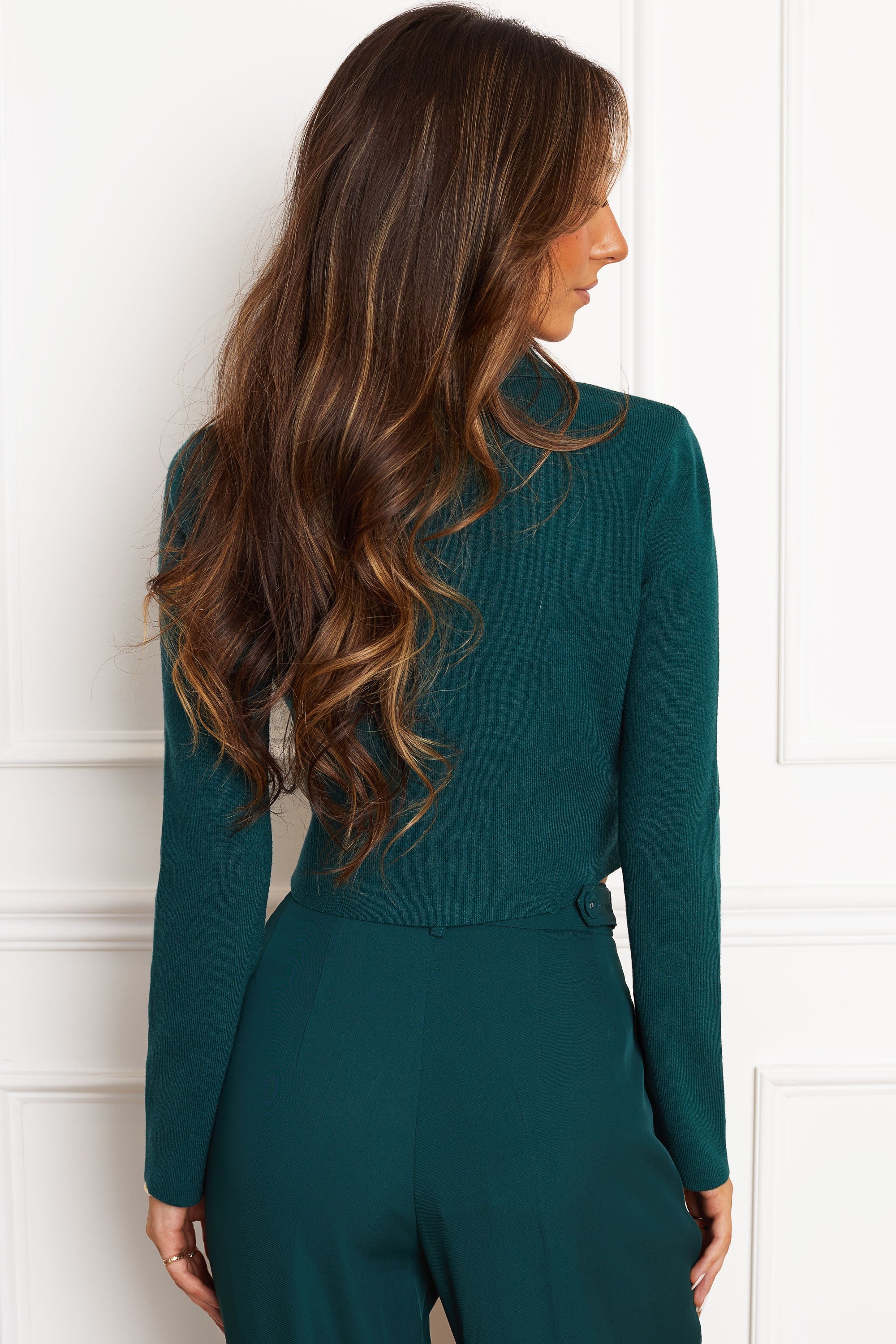 Premium Collared Button Cardigan