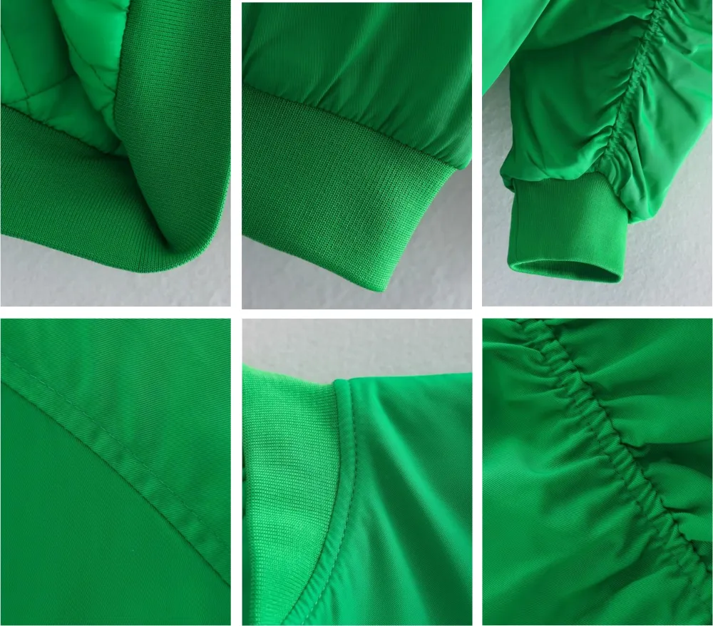 Women's Bomber Jacket Padded Coat