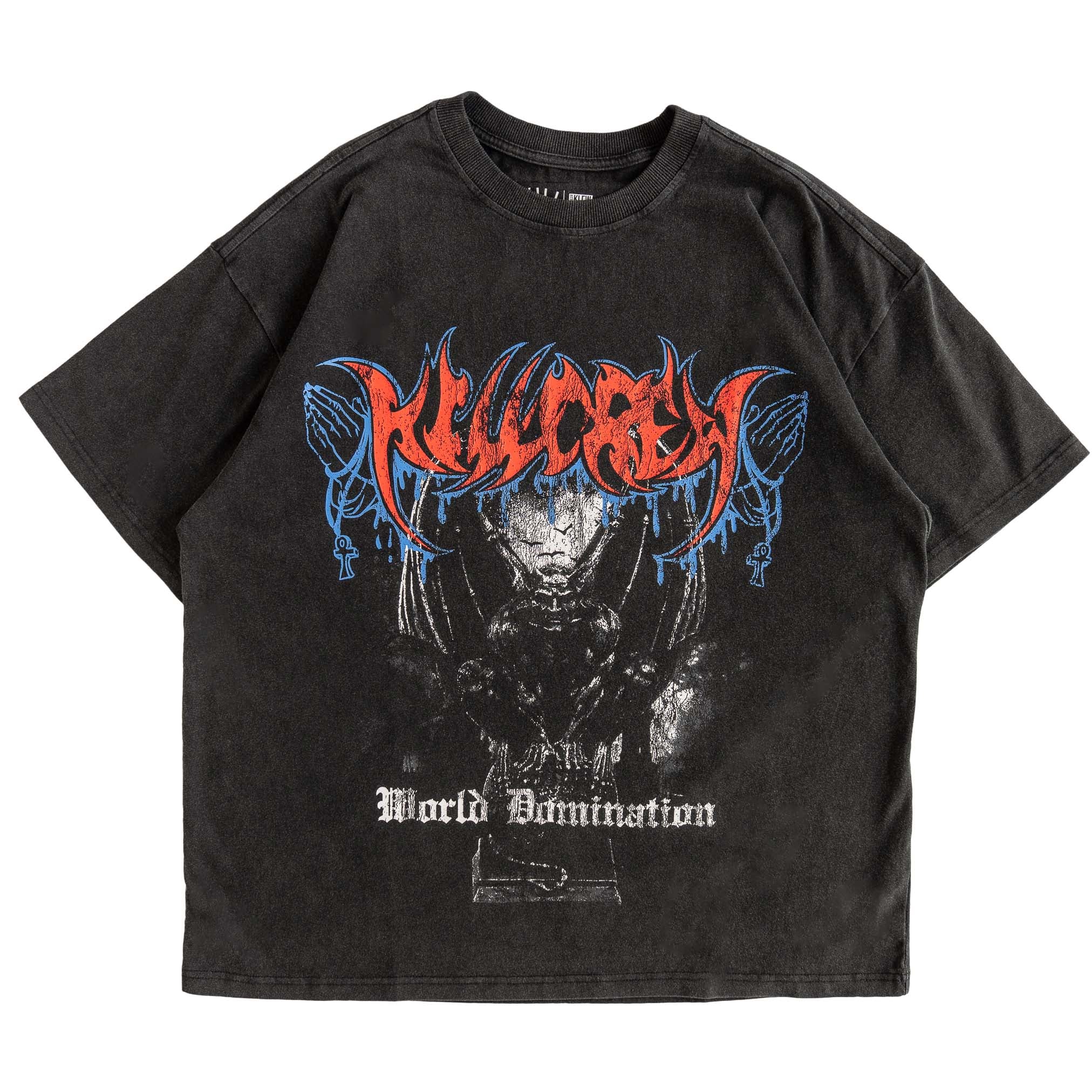 RELAXED FIT LUX WORLD DOMINATION T-SHIRT