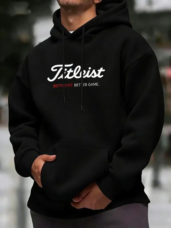 Unisex hooded golf sweatshirt