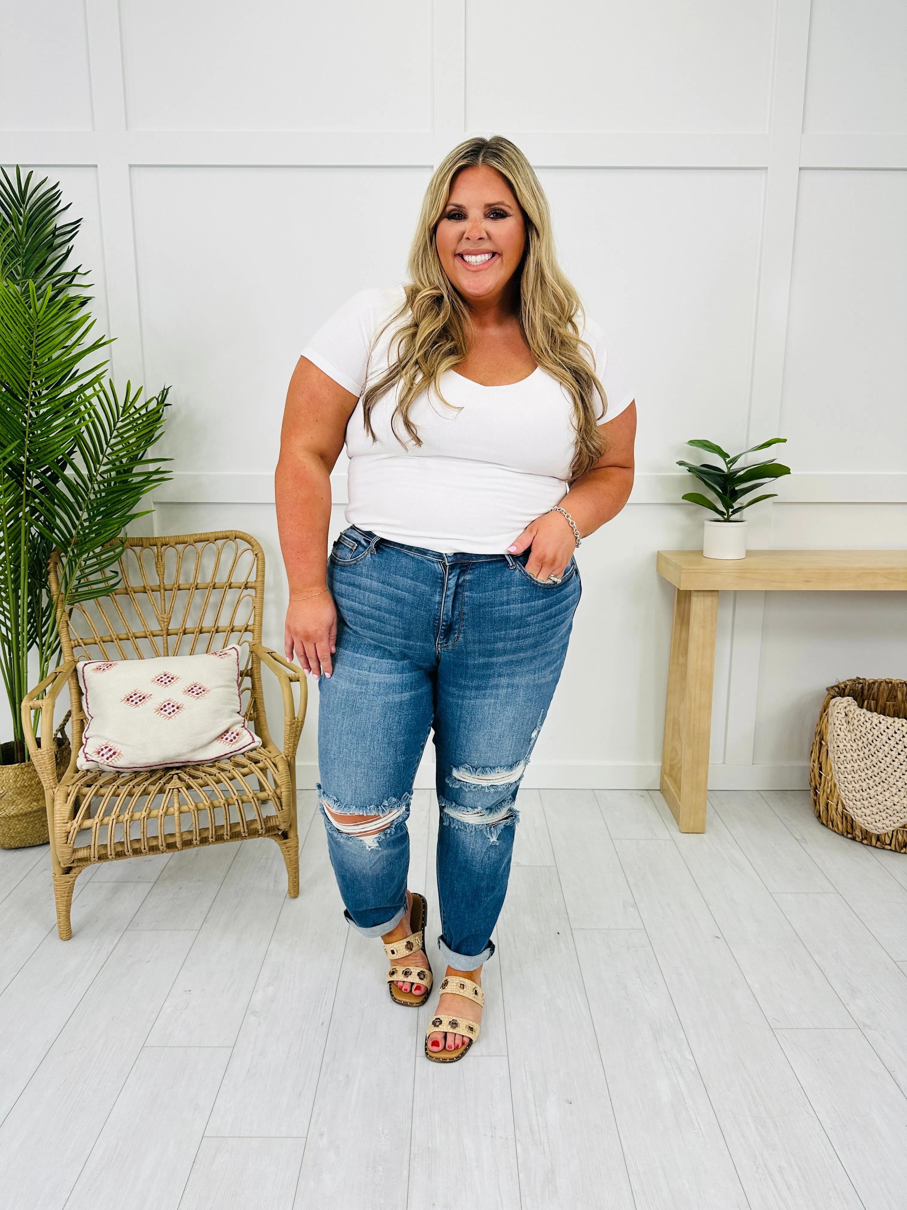 Judy Blue Vintage Revival Boyfriend Jeans