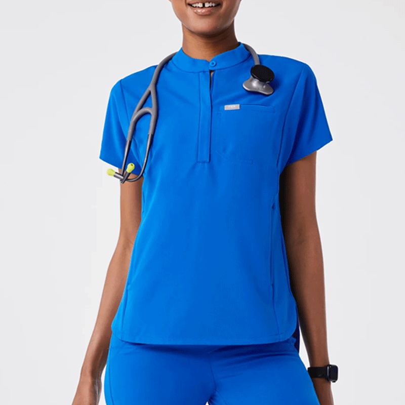 Stretch Scrub Top & Jogger Scrub Pants Set