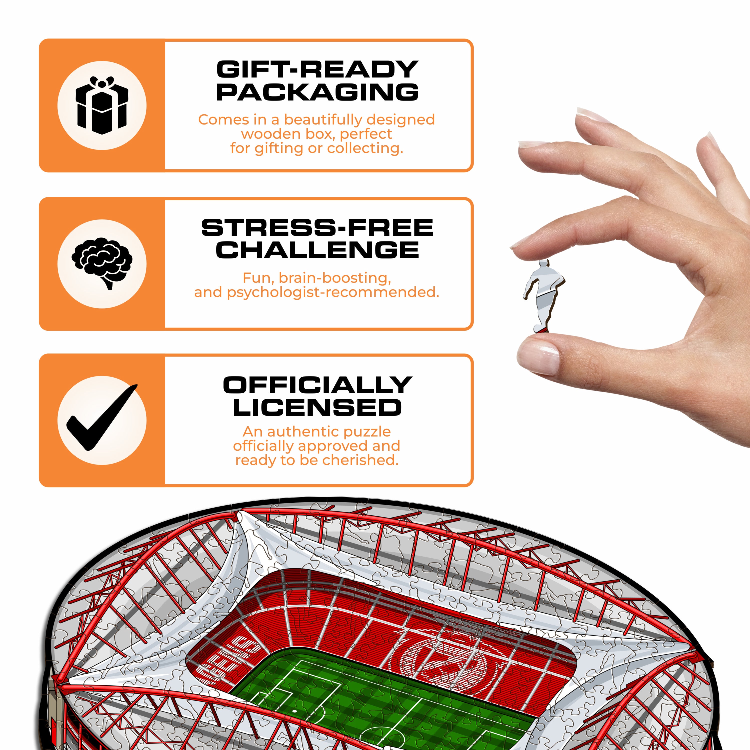 Estadio do SL Benfica® - Wooden Puzzle