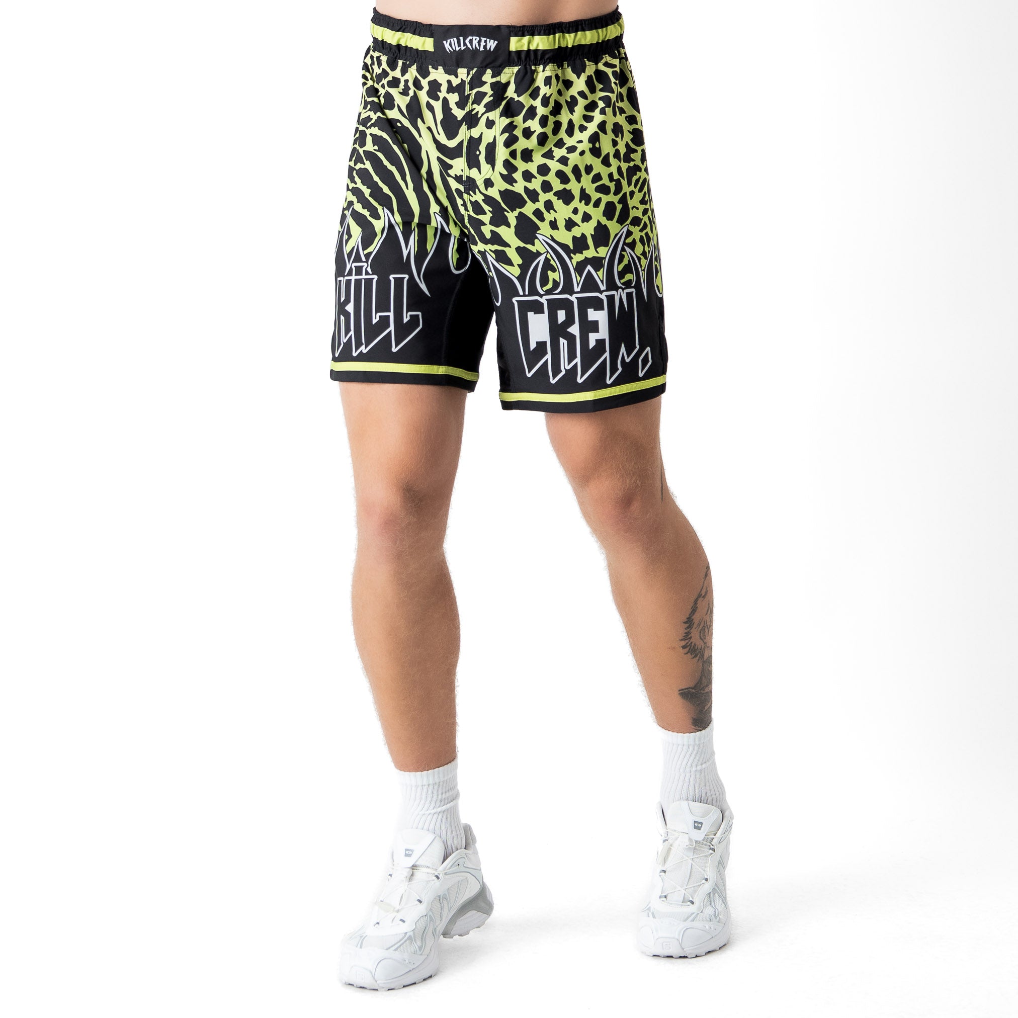 BSEM FIGHT SHORTS (RELAXED CUT) - GREEN