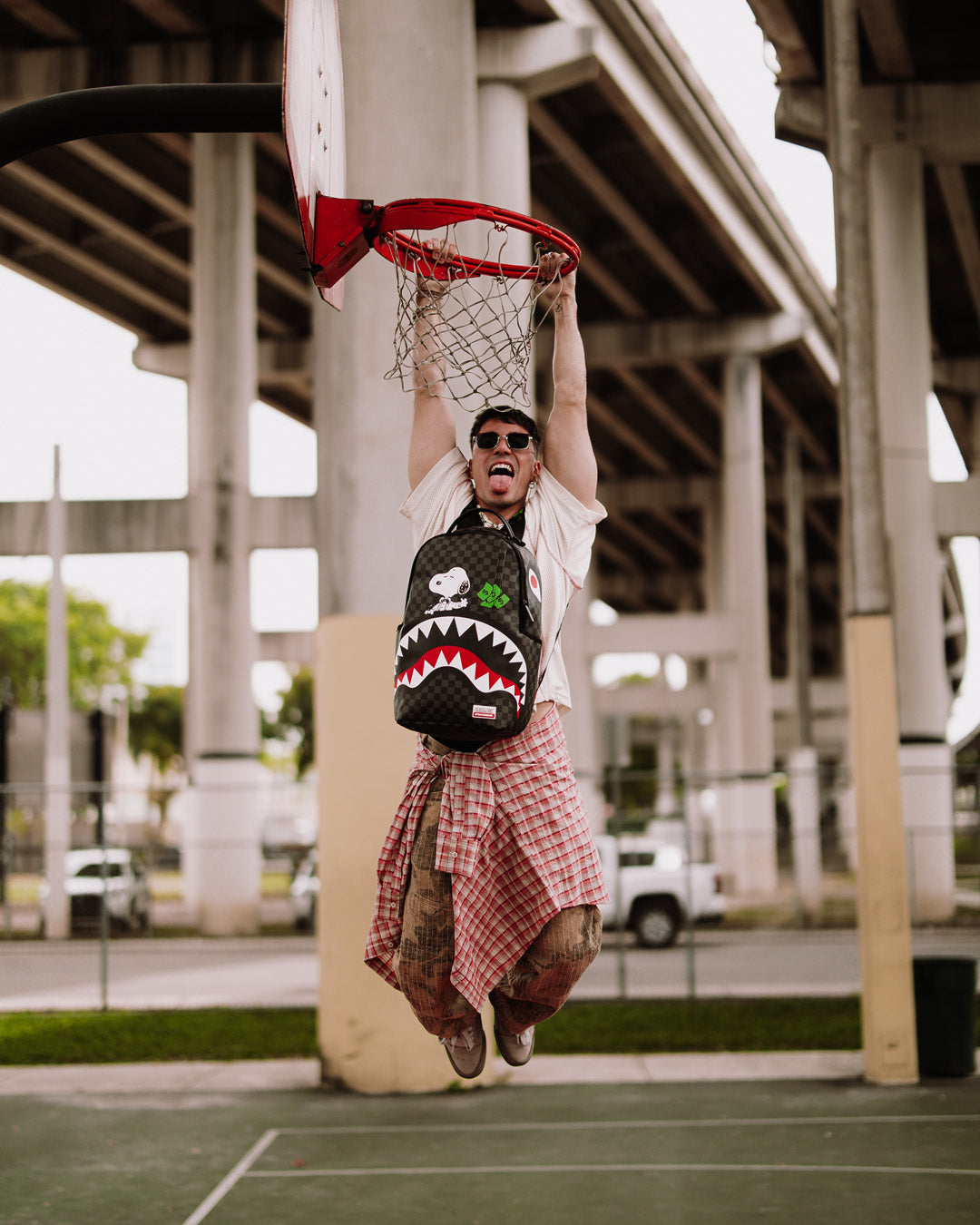 SNOOPY SHARK RICH BACKPACK