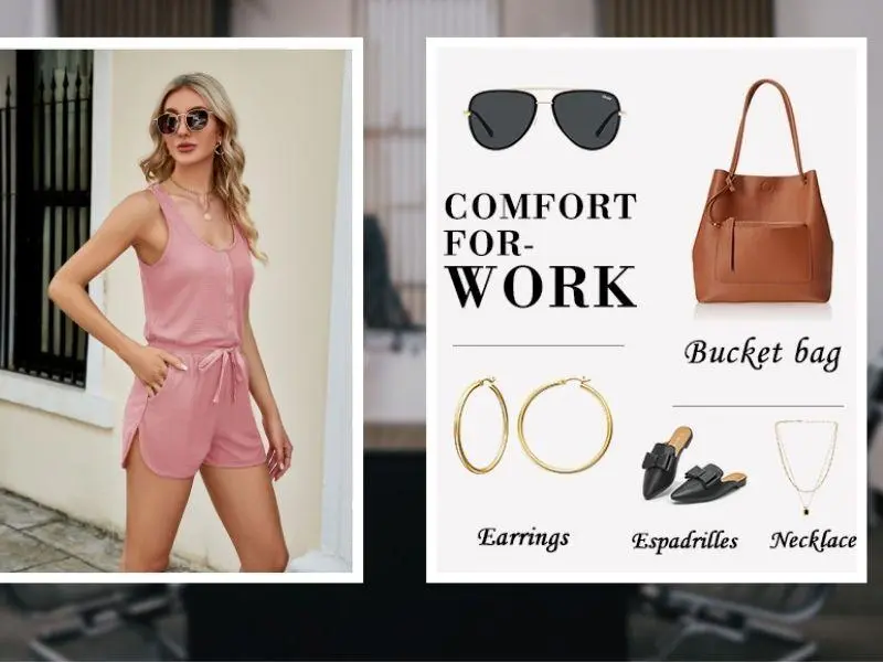 Women's Summer Casual Shorts Jumpsuit With Pockets (Just $3 Each!)