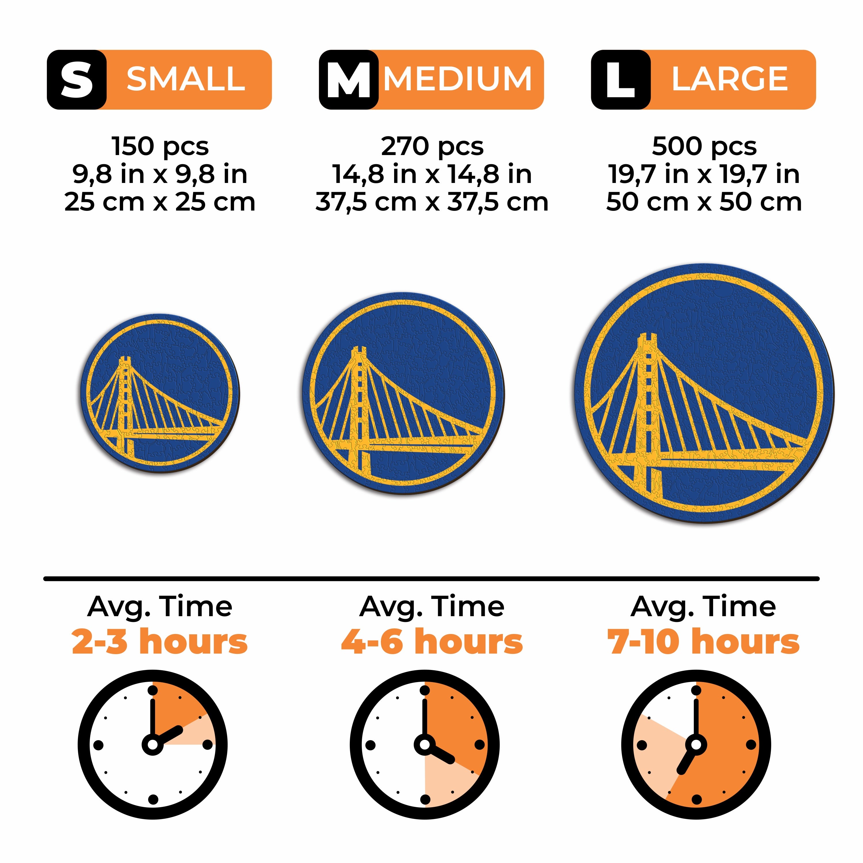 Golden State Warriors™ - Wooden Puzzle