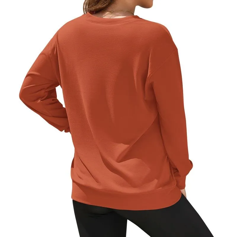Women's Hoodless V-neck Sweatshirt