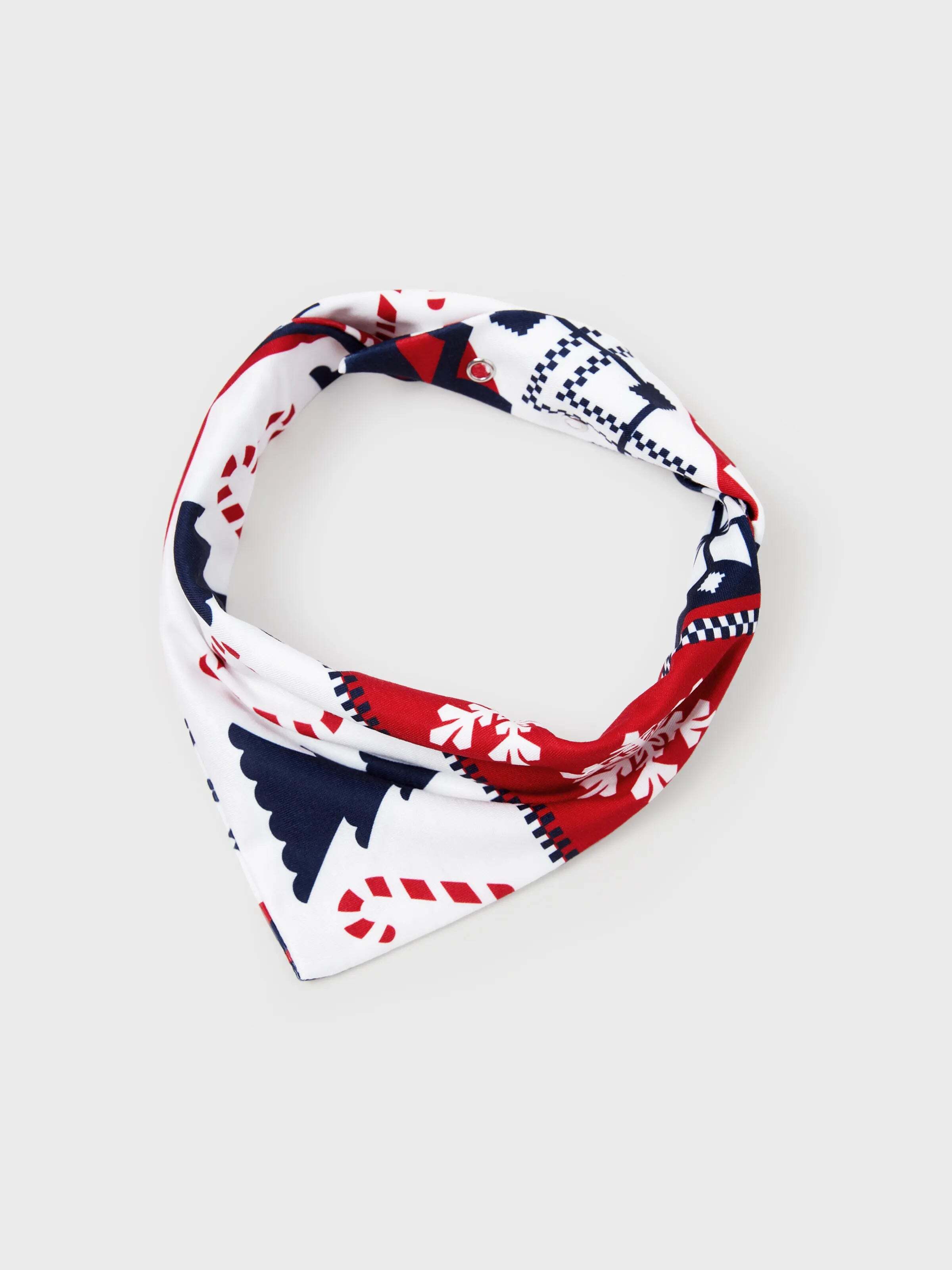 Christmas Matching Family Pajamas Set Glow In The Dark Santa Claus Print PJS with Christmas Socks Deep Blue